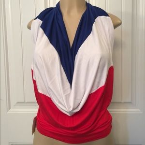🇺🇸RED WHITE AND BLUE LULA ROE Skirt/ Top